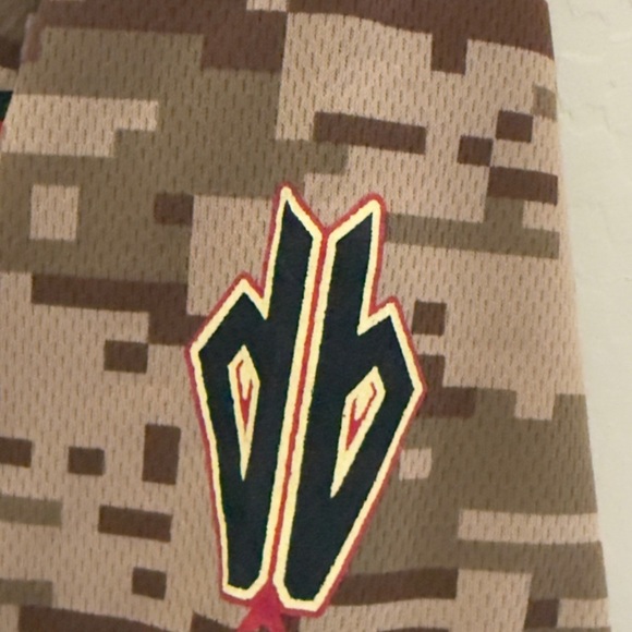 Vintage AZ Diamondbacks Digital Camo Baseball Jersey | Budweiser Sponsor SGA | L - Picture 2 of 6